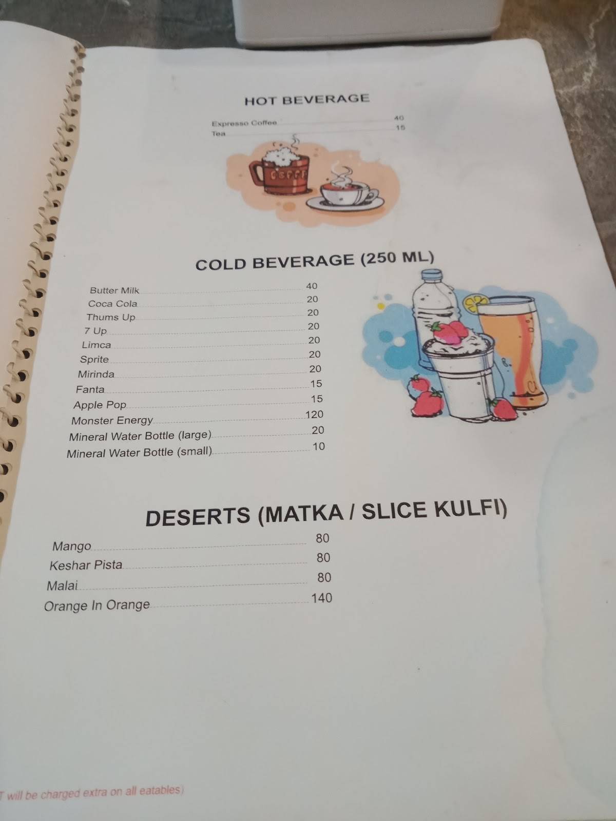 Pcubes Pure Veg. Pcubes Best Pav bhaji on FC Road Pune ,Best chinese on F.C. road pune, (Old Relax Pure Veg) menu