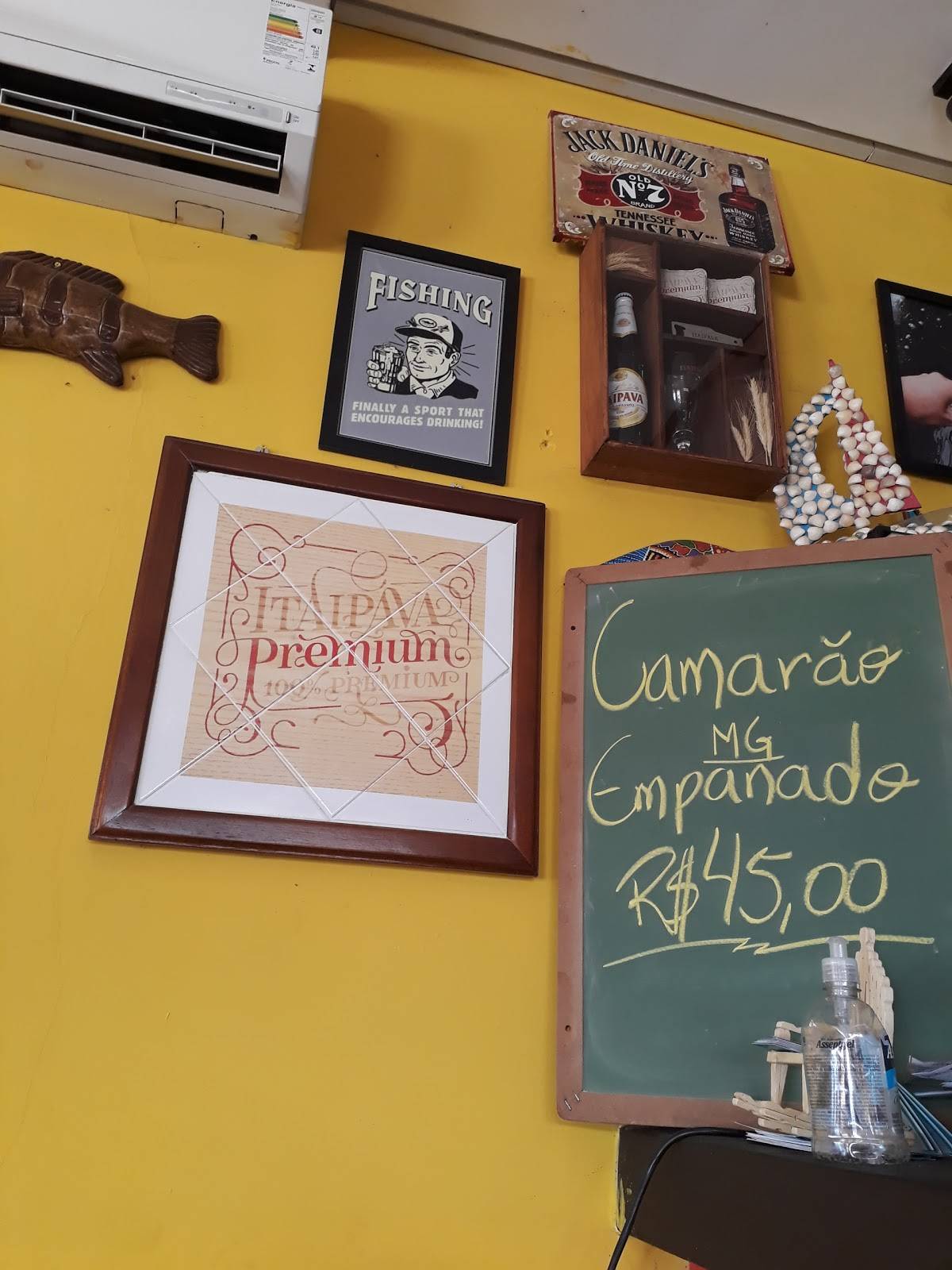 Peixe Bar cardápio