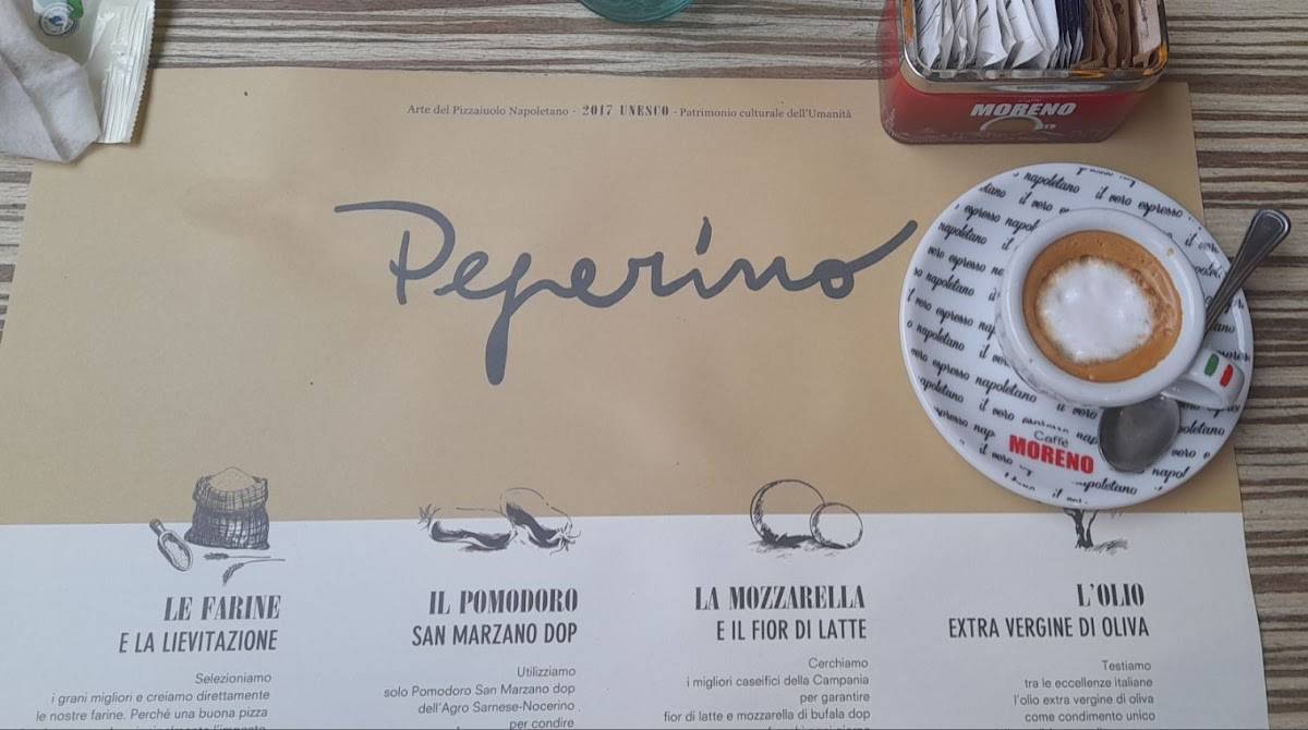 Menu di Peperino Udine 