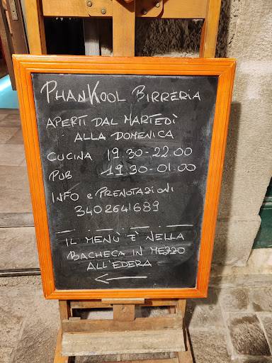 Menu di Phankool Birreria & Pub 