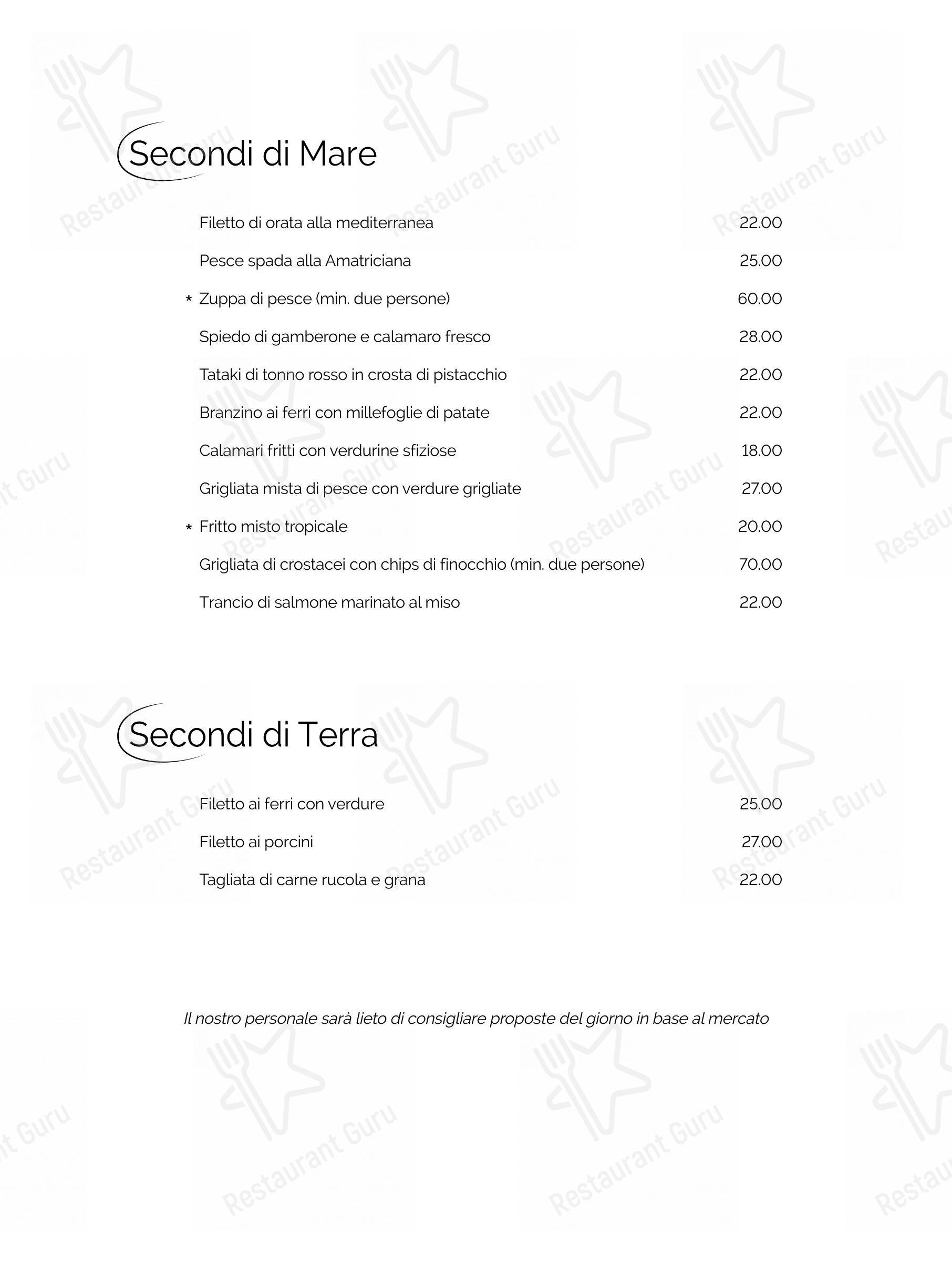 Menu per Ristorante Piave ristorante