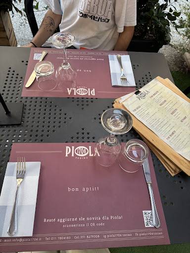 Menu di Piola 1706, Torino 