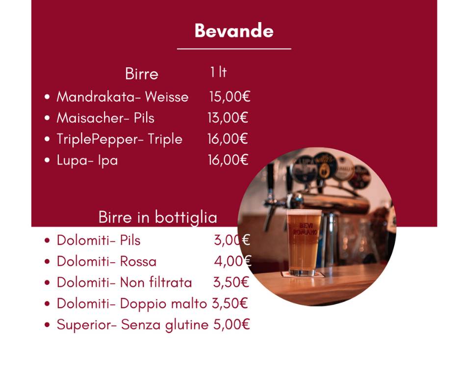 Menu de Pisto