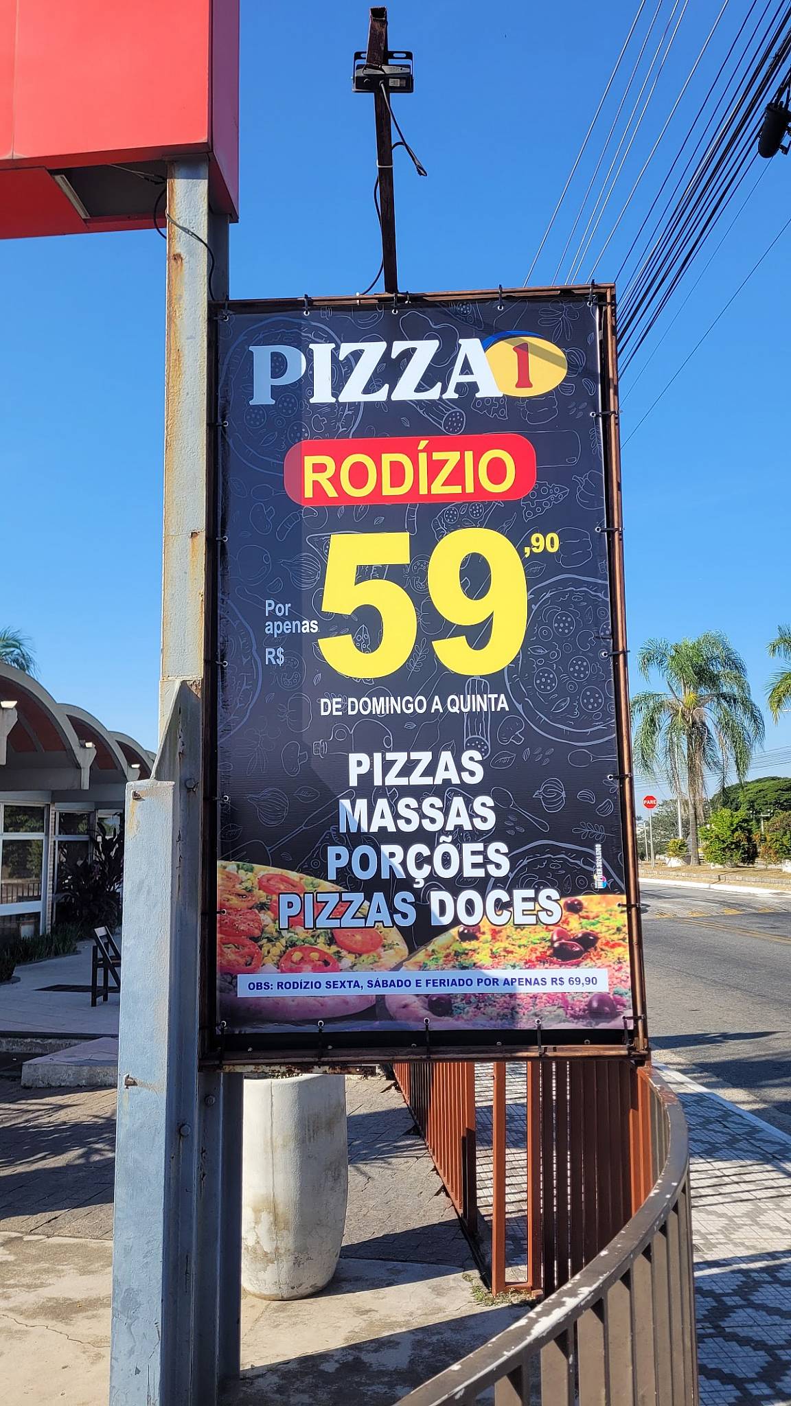 Pizza 1 cardápio