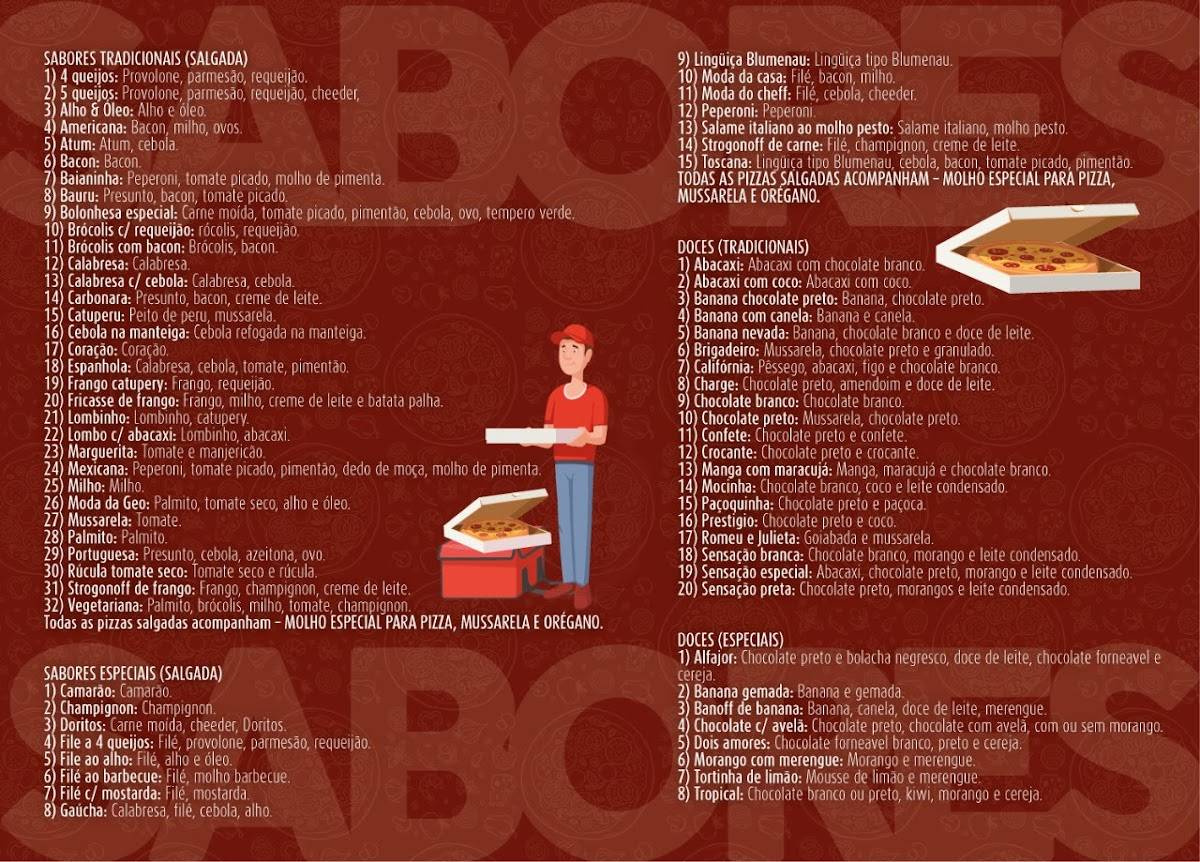 Pizza Bowling Tubarão cardápio
