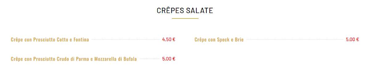 Menu di Pizza Vittorio 