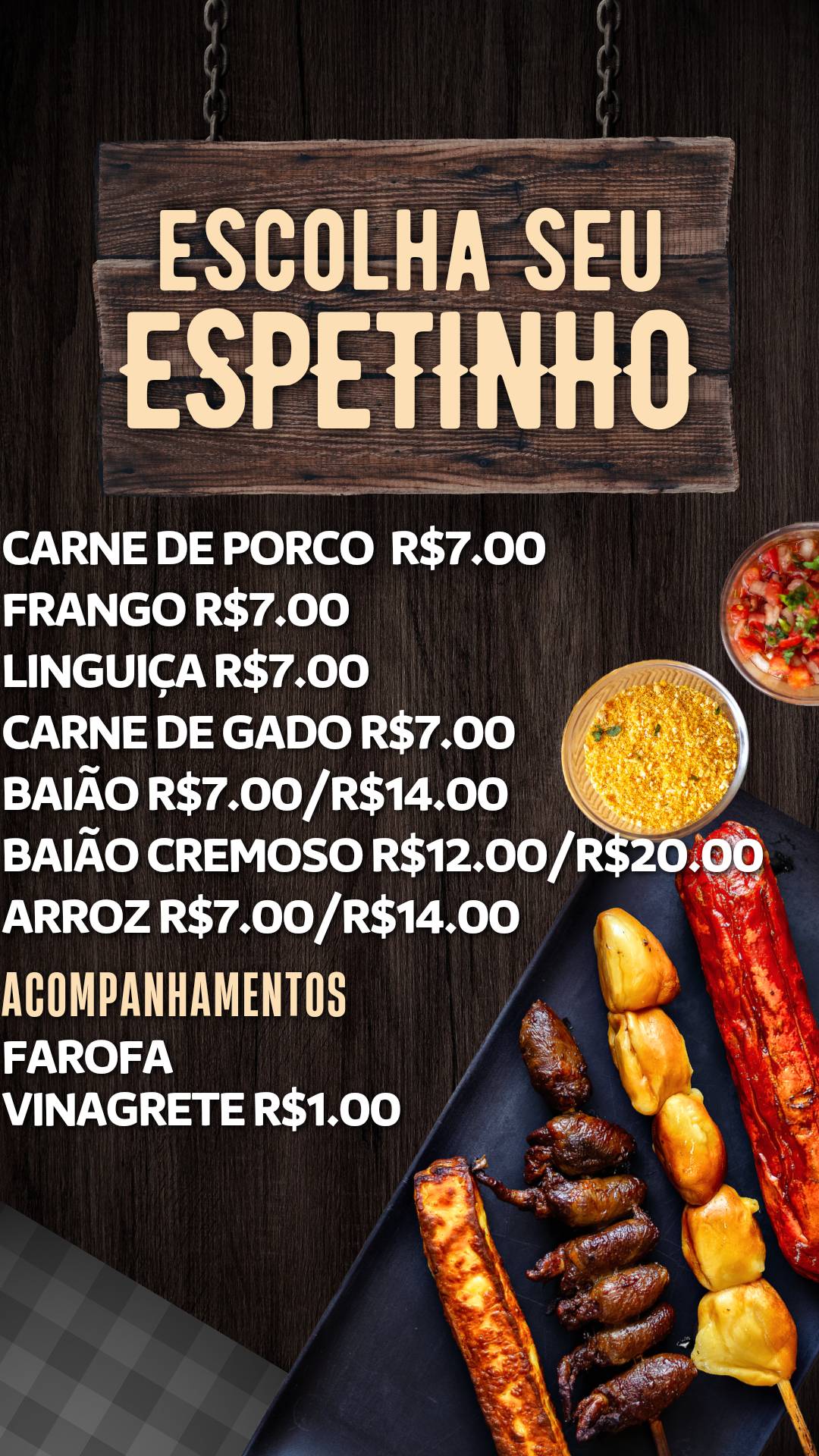 Pizzaria Açai da Praça cardápio
