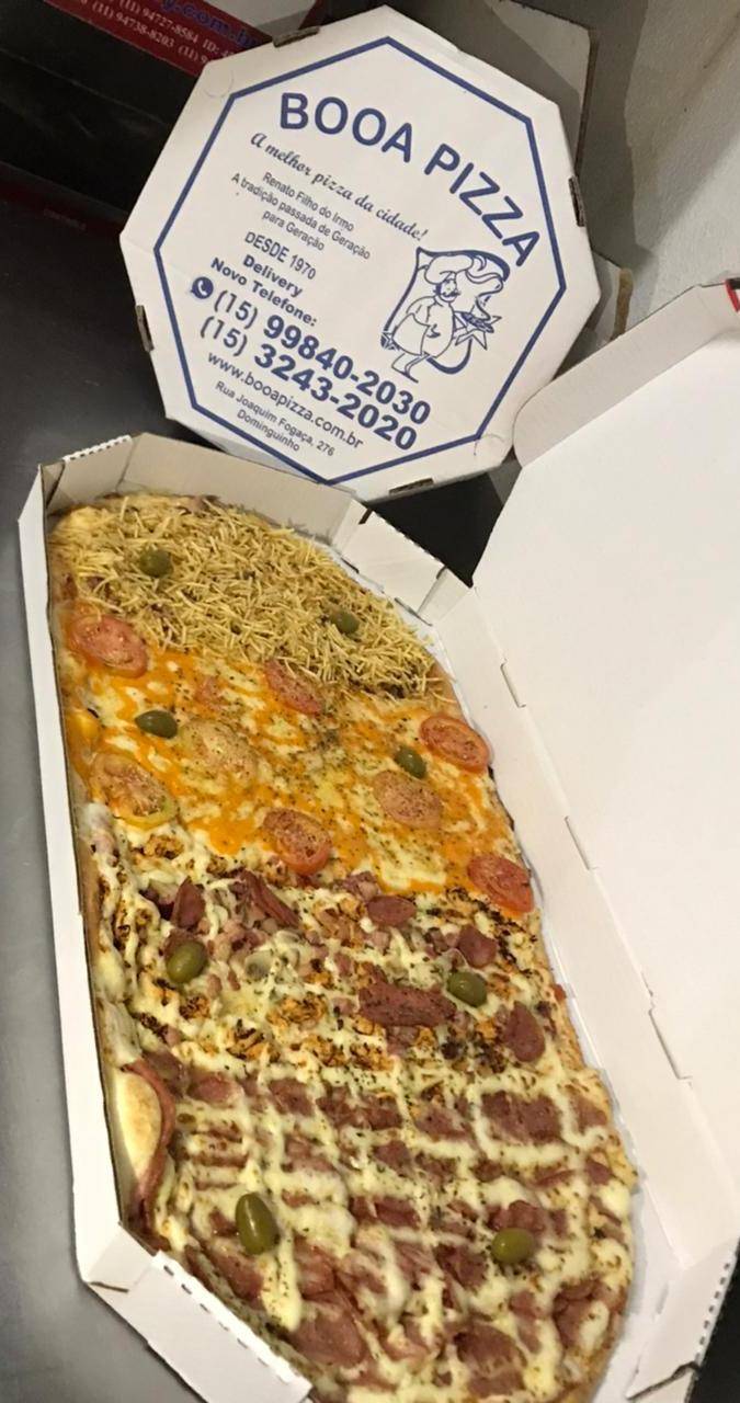 Pizzaria Booa Pizza cardápio