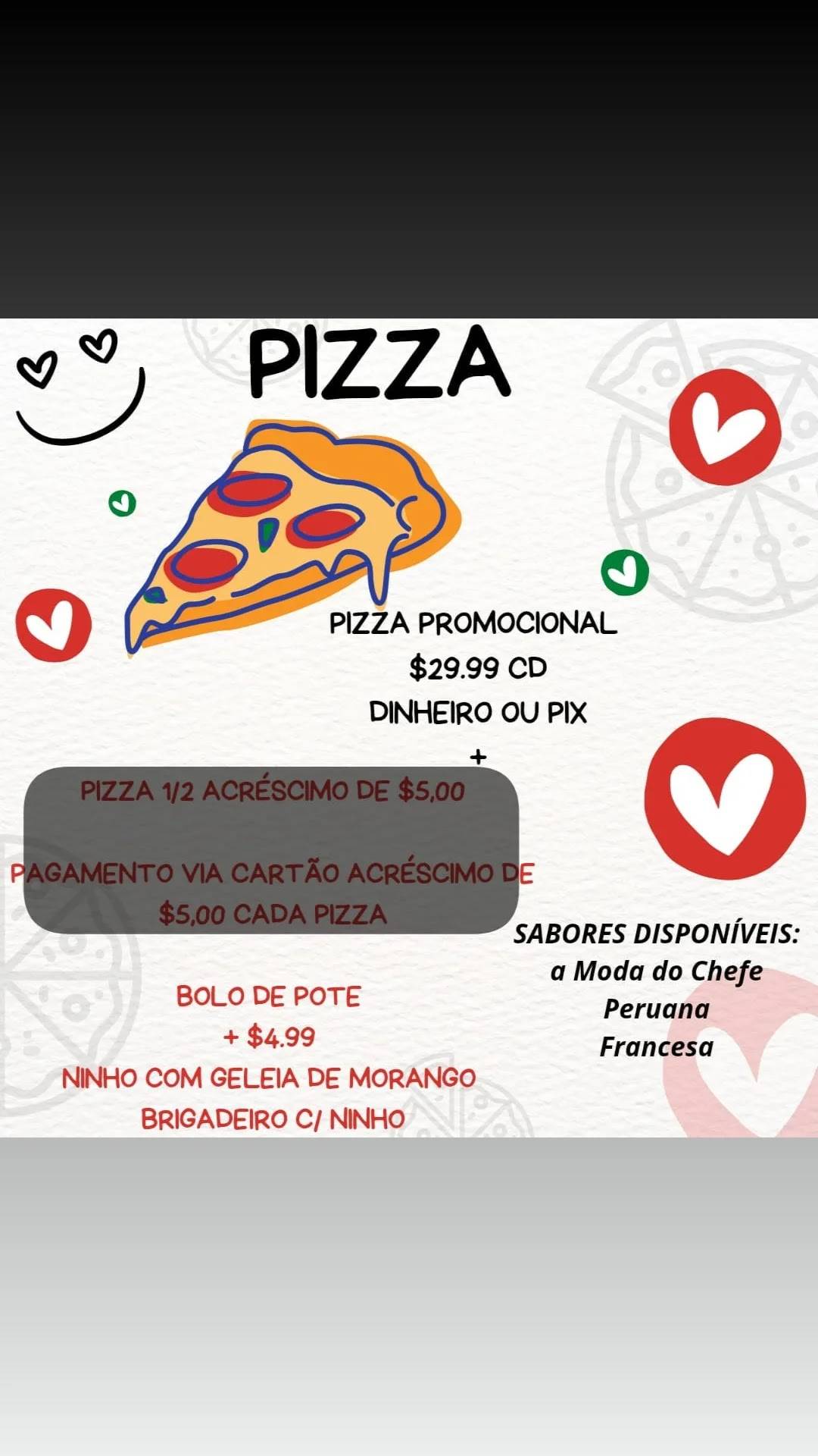 Pizzaria StiloKrocante cardápio