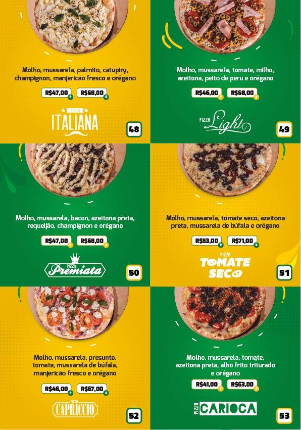 Pizzaria do Dezoito - Pizzaria Delivery em Araxá cardápio