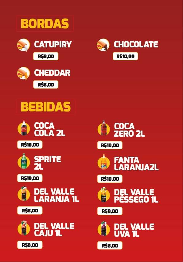 Pizzaria do Dezoito - Pizzaria Delivery em Araxá cardápio