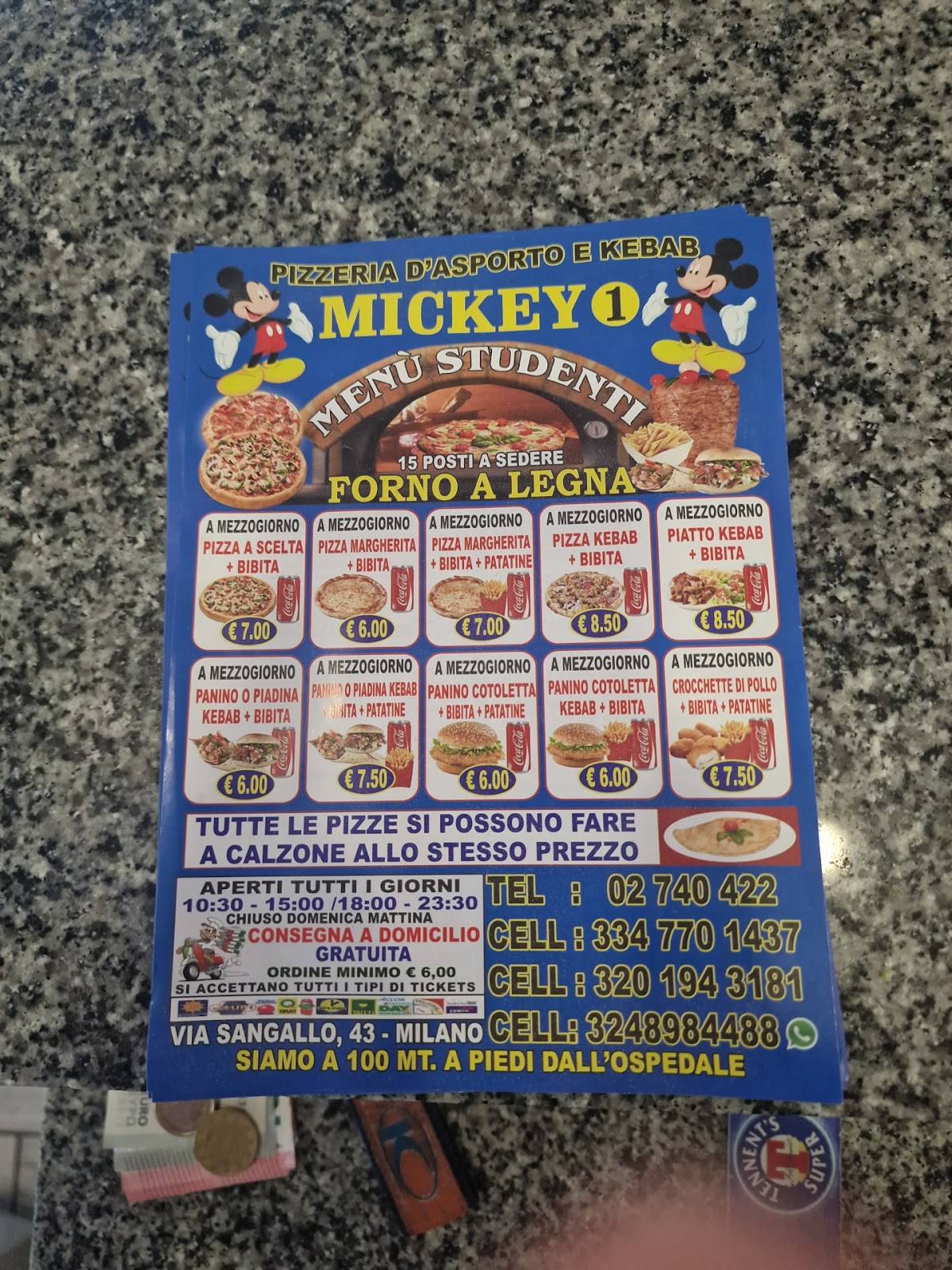 Menu di Da Mickey 1 