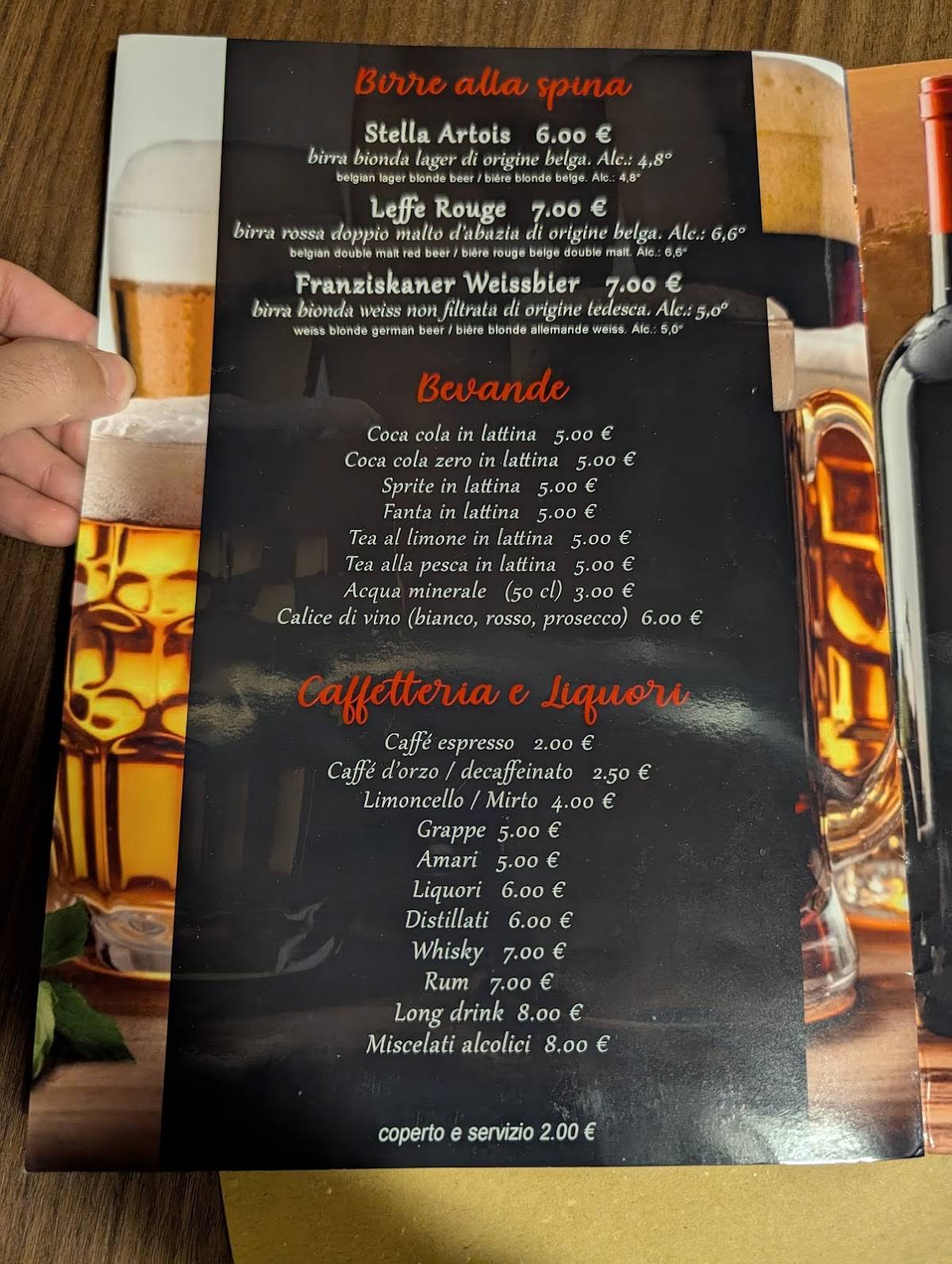 Menu di Fratelli Pummarò 