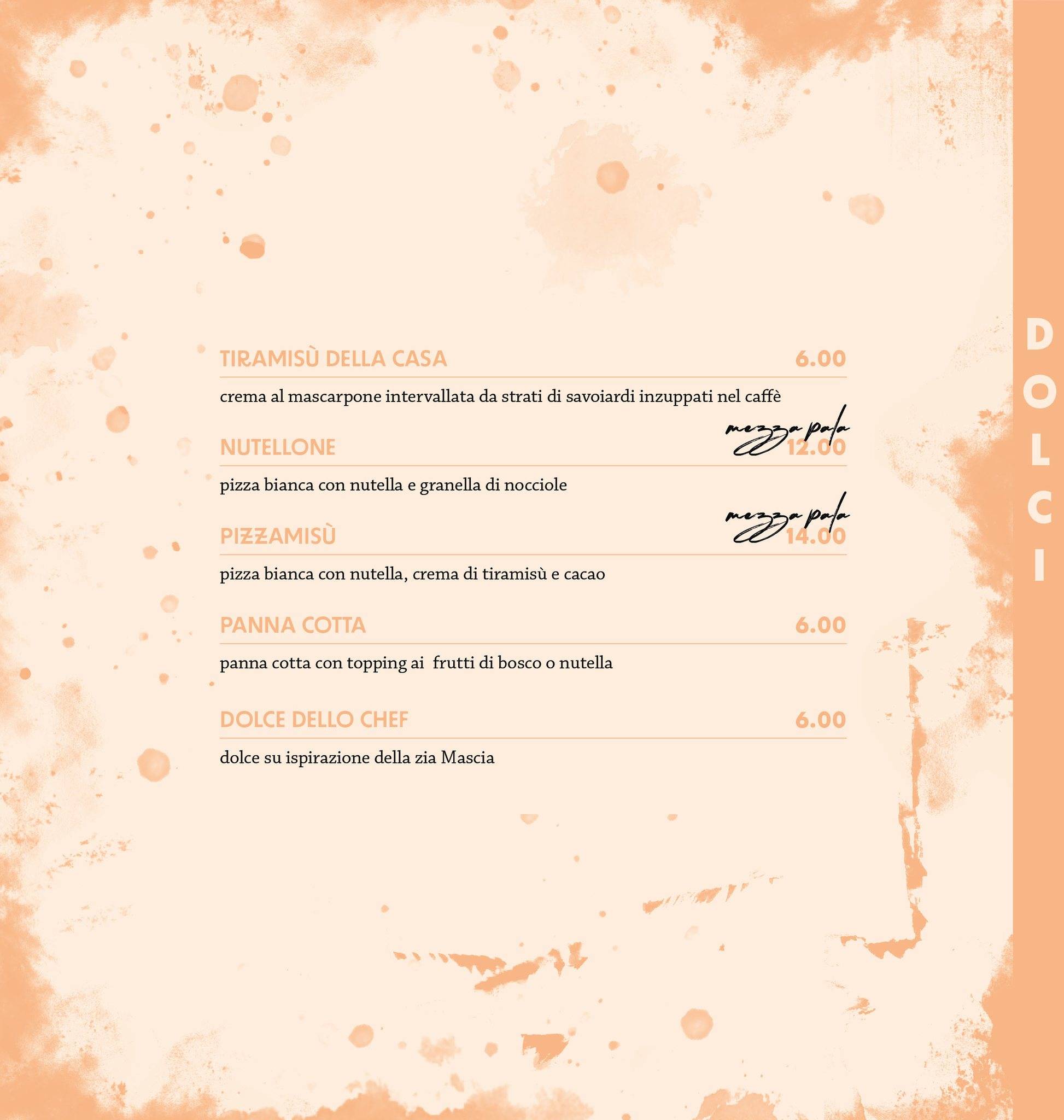 Menu di Il laboratorio della pizza 