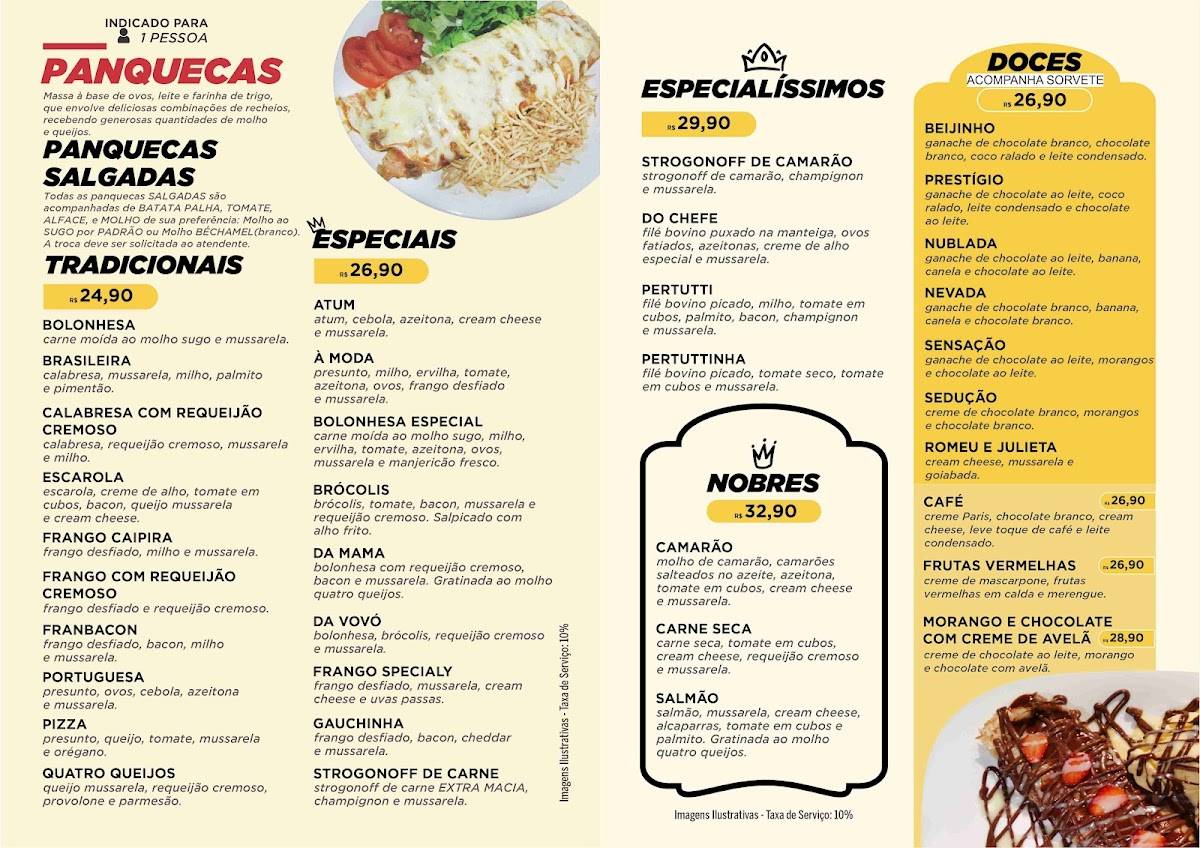 PerTutti - Pizzaria e Casa de Massas cardápio