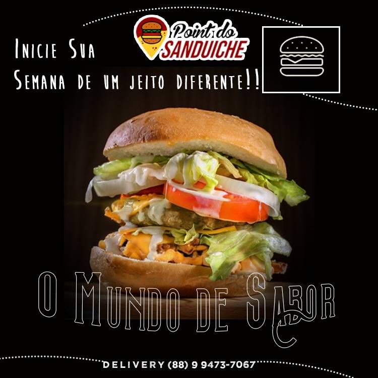 Point do Sanduíche cardápio