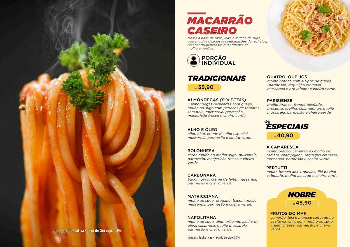 PerTutti - Pizzaria e Casa de Massas cardápio