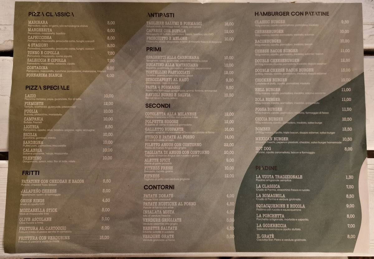 Menu di risto cina 