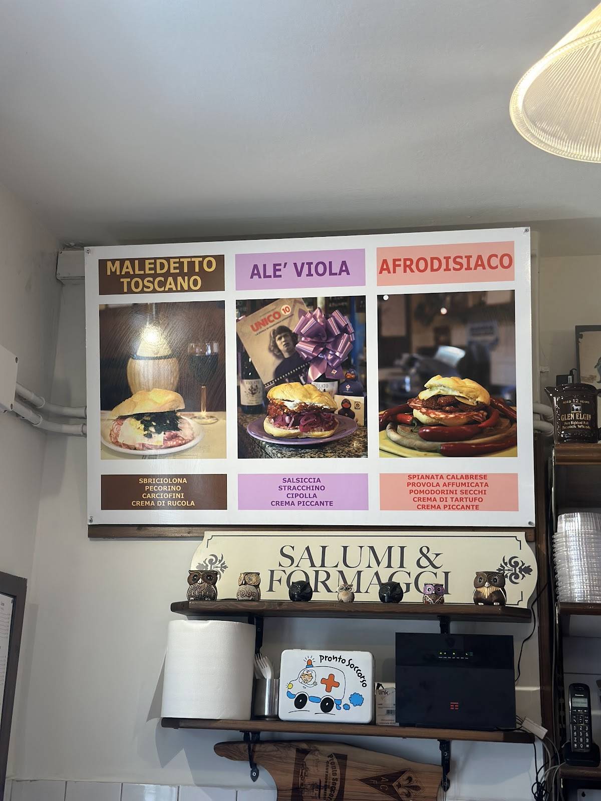 Menu di Pronto Soccorso Gastronomico 