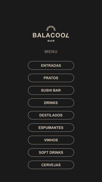 BalacoolBar cardápio