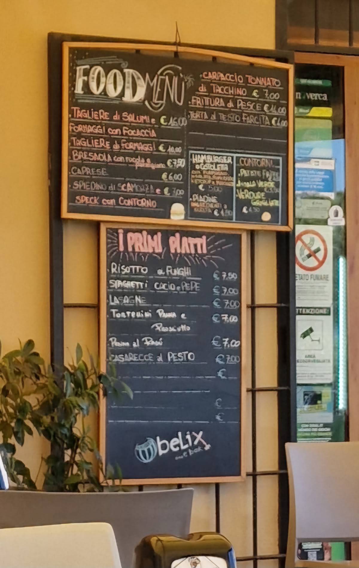 Menu di Bar Obelix 