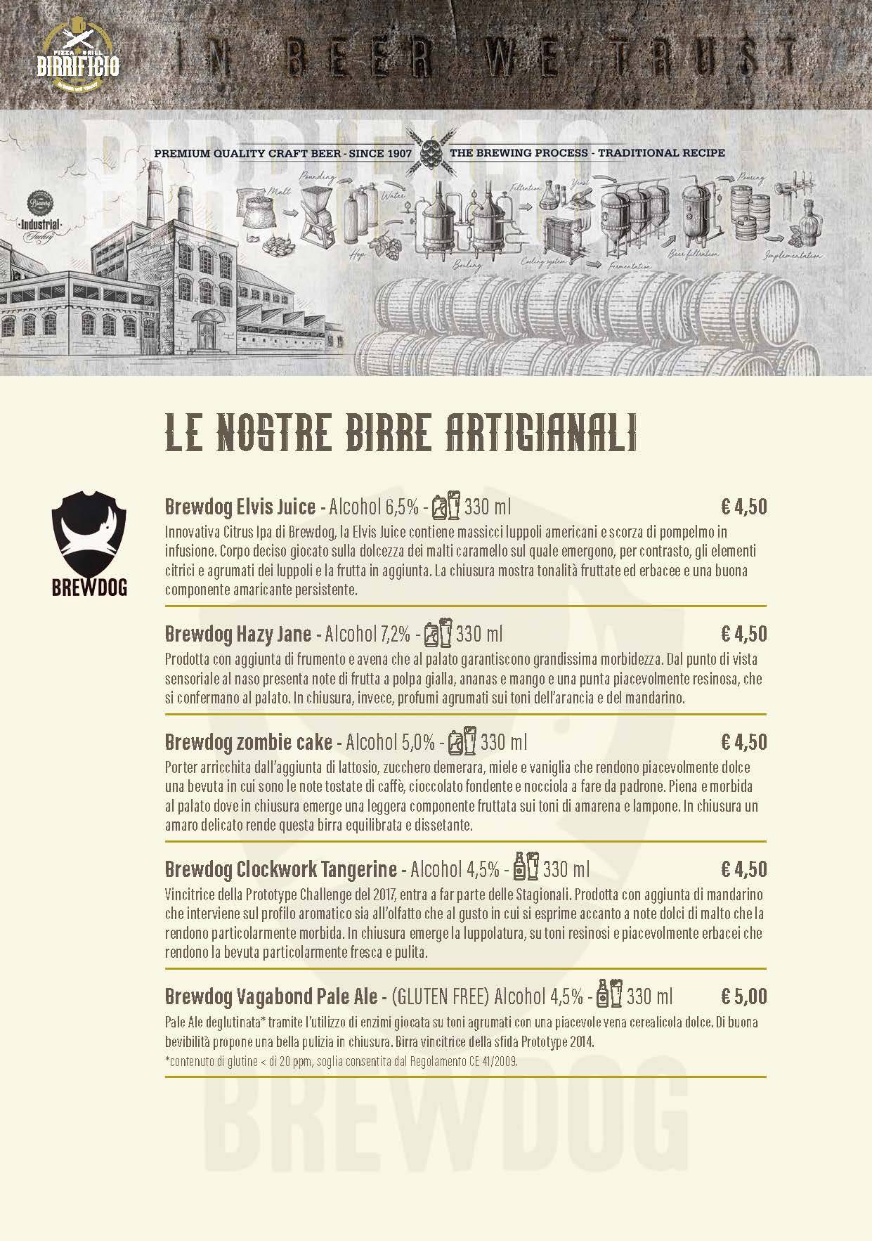 Menu di Bisboccia - Seriate 