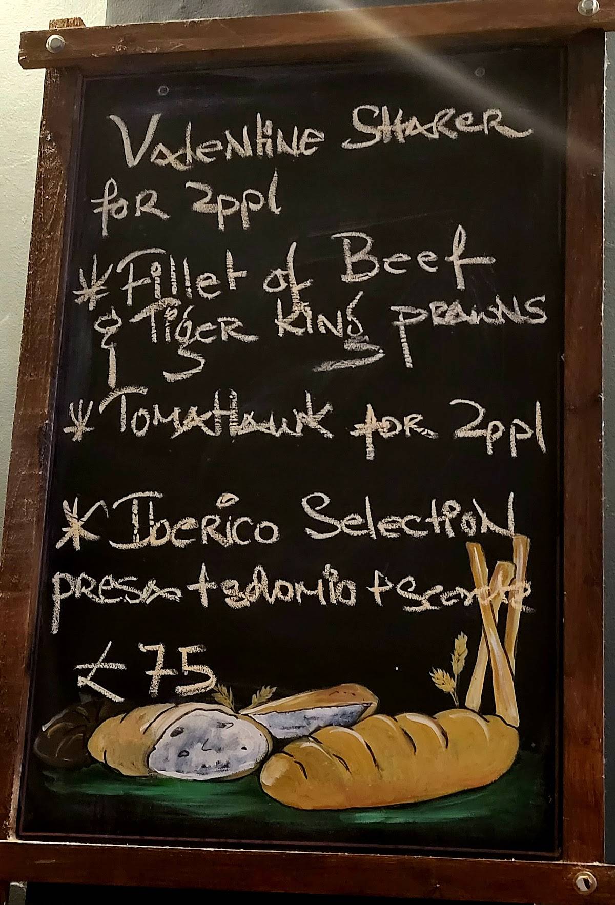 Menu at Chupitos pub & bar, Welling