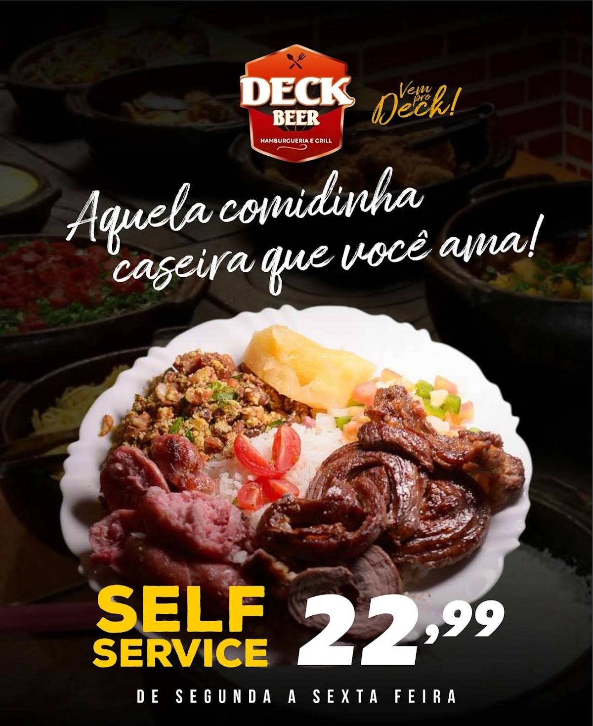 Deck Beer Restaurante Bar e Grill cardápio