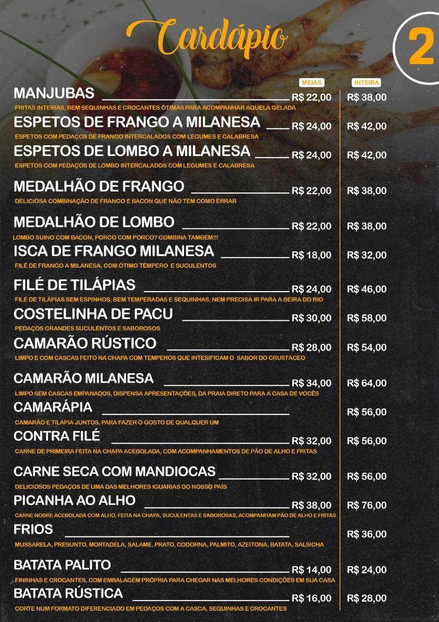 Júliu's Comida de Boteco cardápio