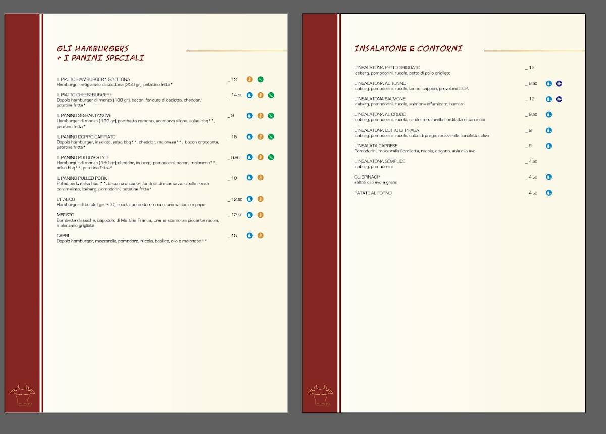 Menu di L'AllegraScottona 