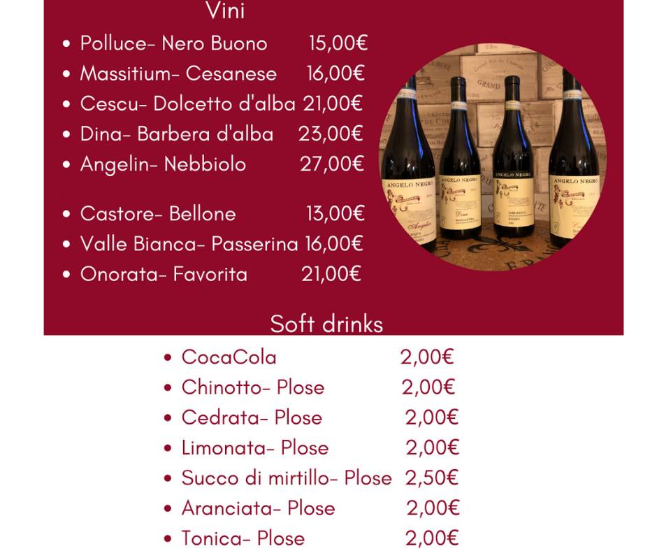 Menu de Pisto