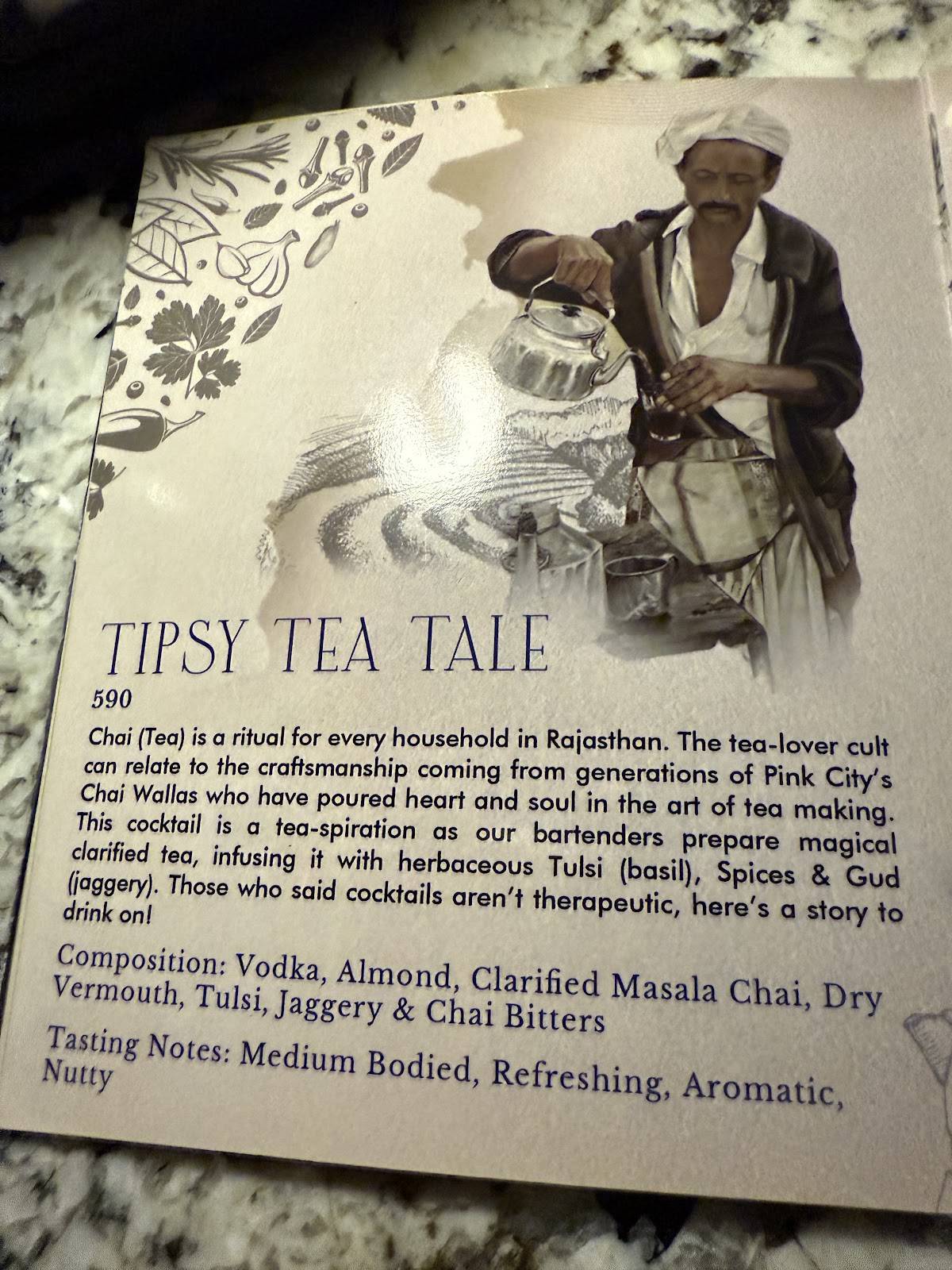 Sura - Cocktails & Cuisine menu