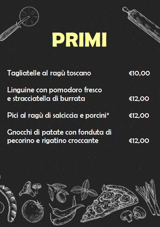Menu di The Crazy Train 