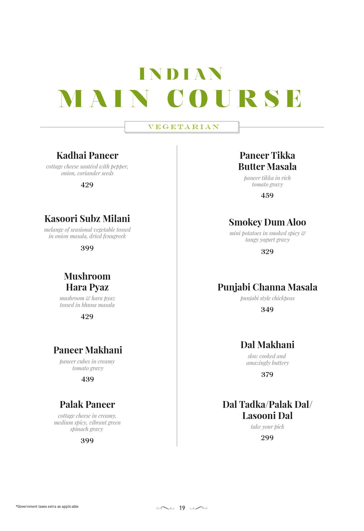 The Great Bear Kitchen & Microbrewery menu