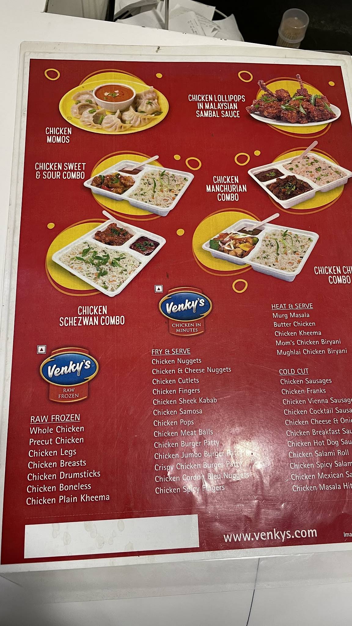 Venky's Xprs Viman Nagar menu