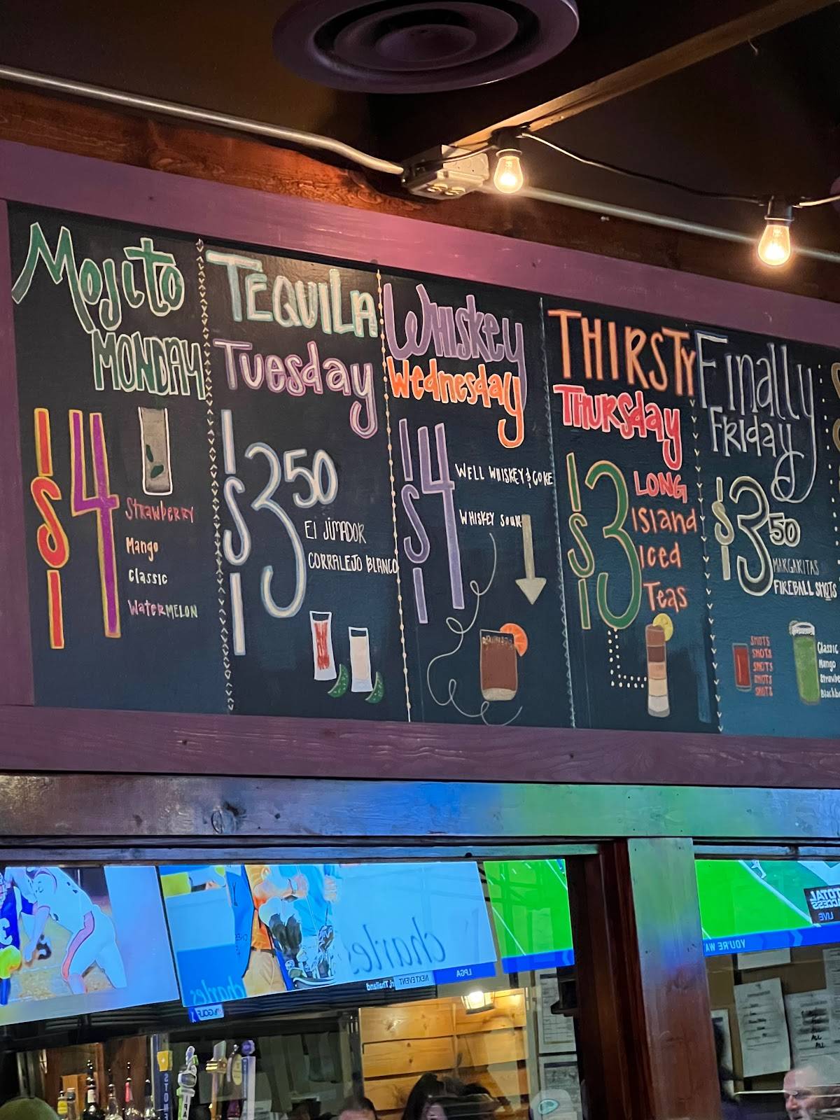 Menu at Purple Onion restaurant, Cabot, S Pine St