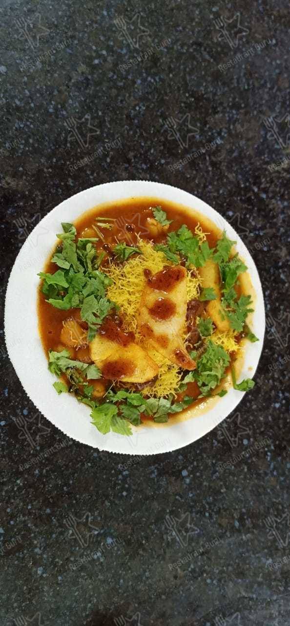 Rasraj Panipuri menu