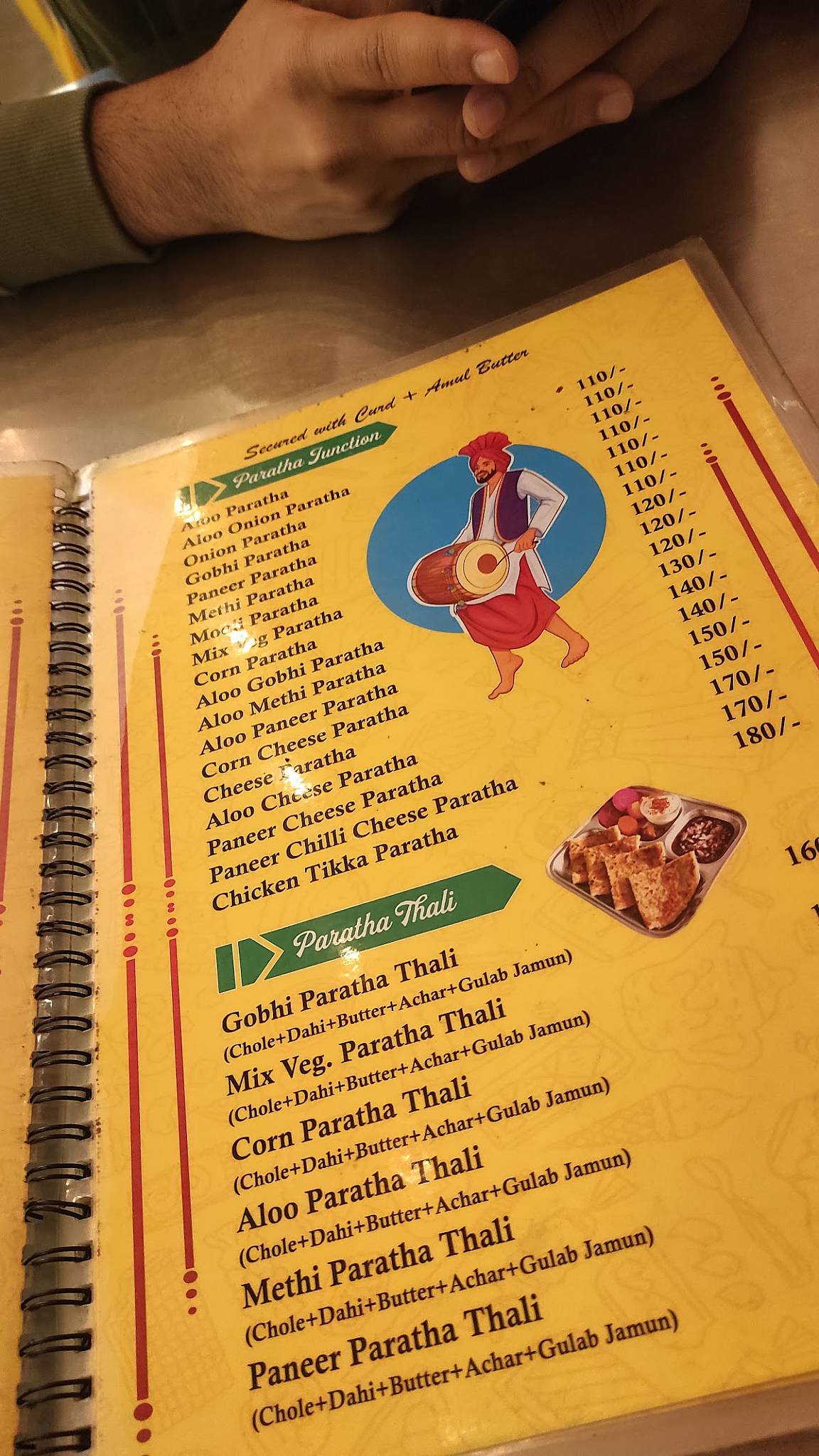 Apna Punjab menu