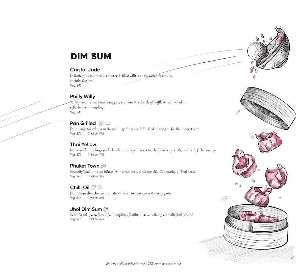 Appetito menu