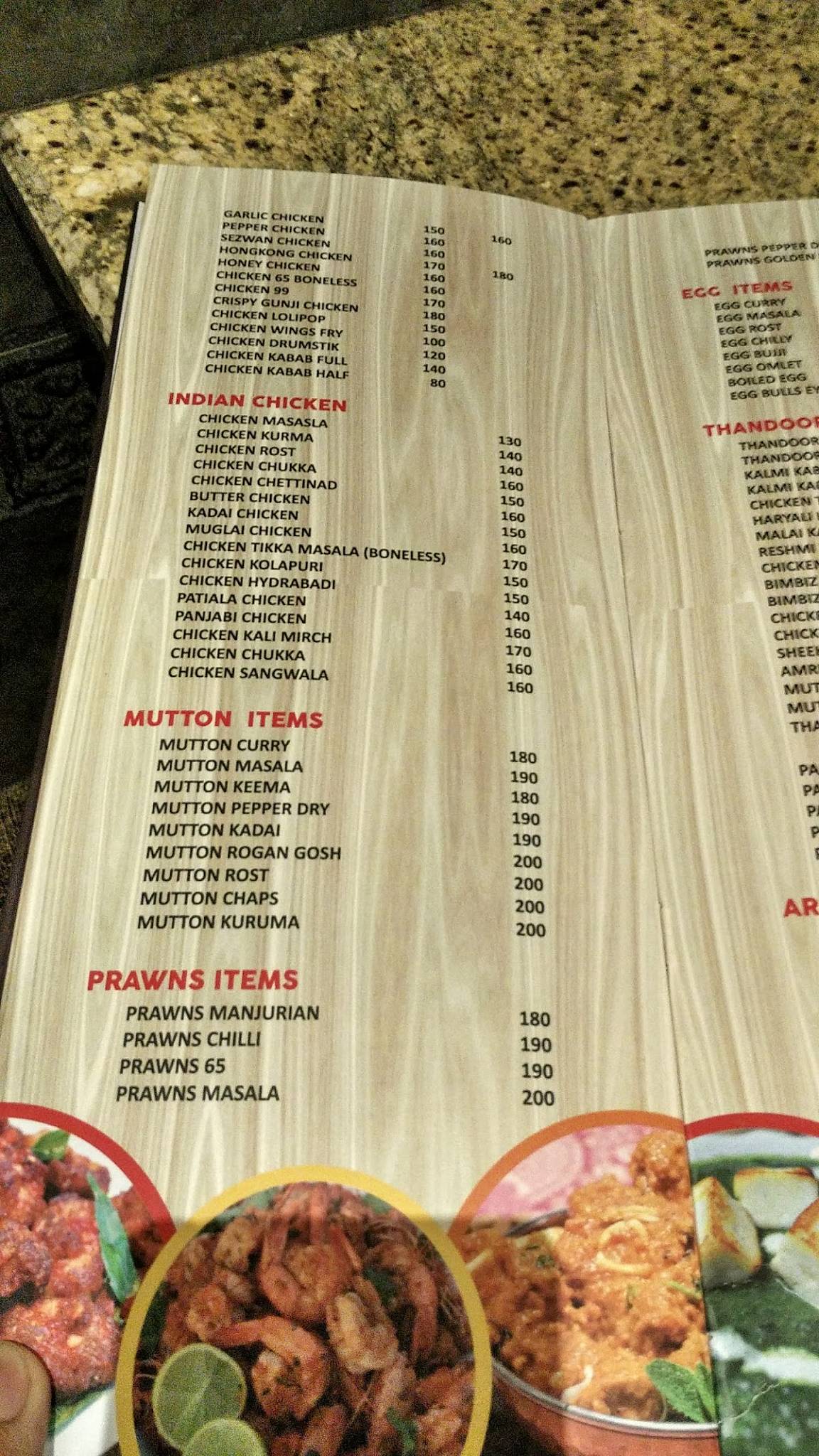 Bim Biz Resto Cafe menu