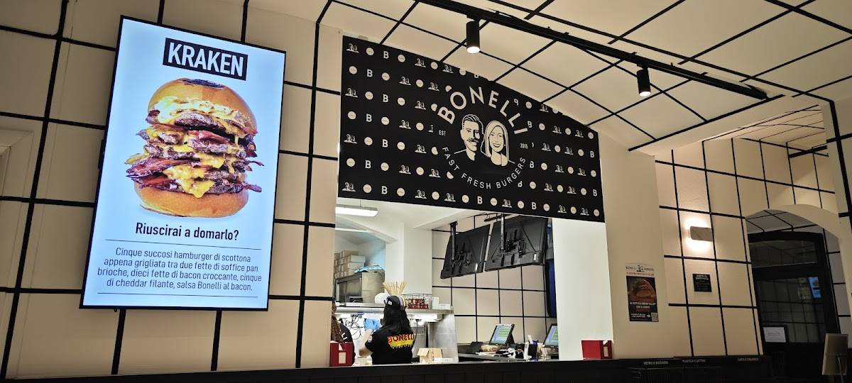 Menu di Bonelli Burgers - Modena 