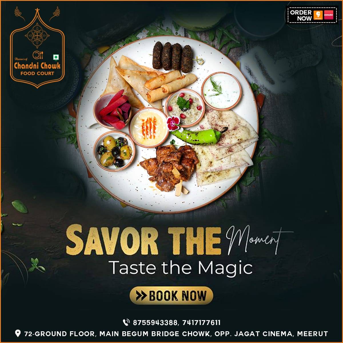 CHANDNI CHOWK FOOD COURT menu