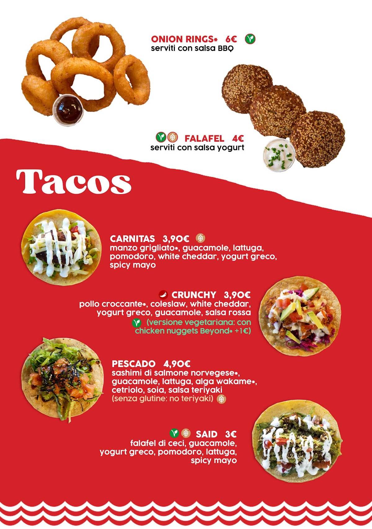 Menu di California Cookhouse - Mazzini 