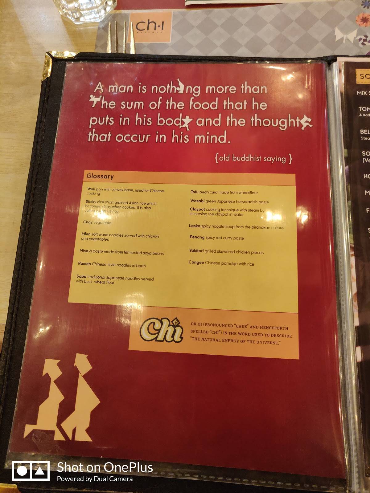 Chi menu