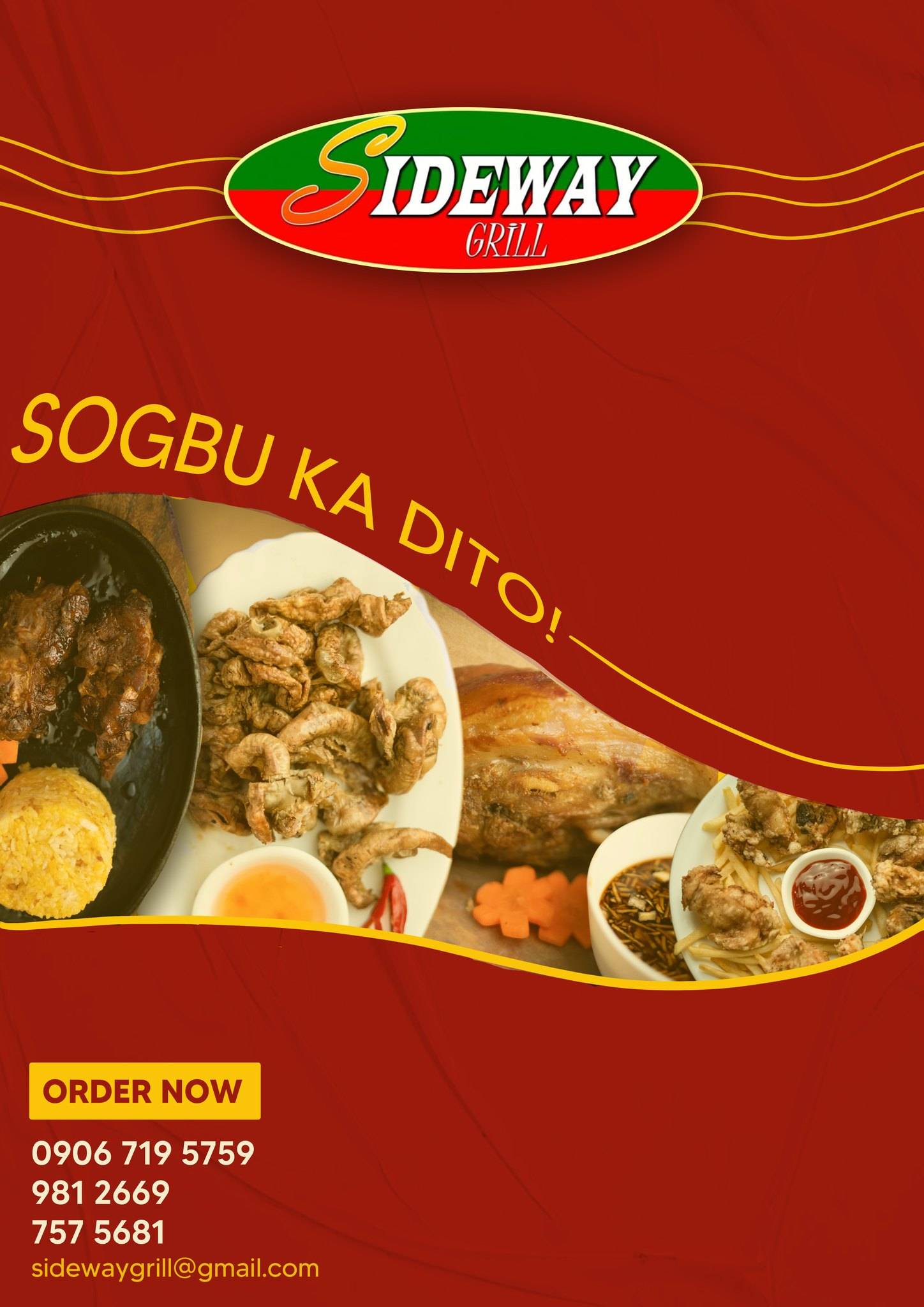 Menu at Chito's Restaurant & Cafe by Sideway Grill, Lipa