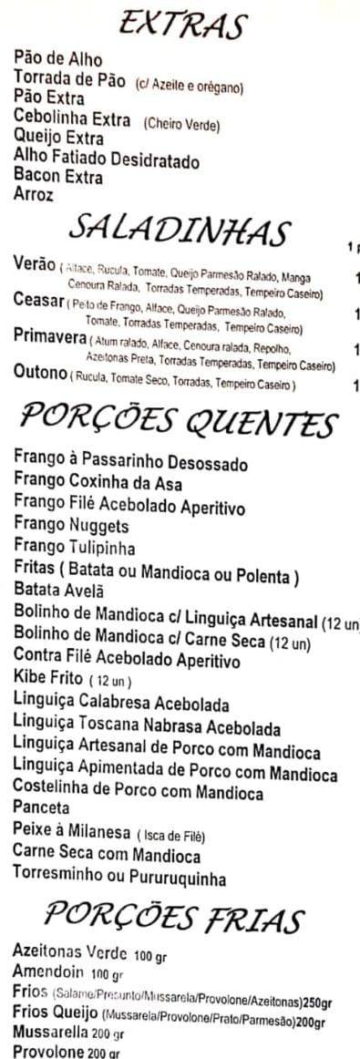 Companhia do Caldinho cardápio