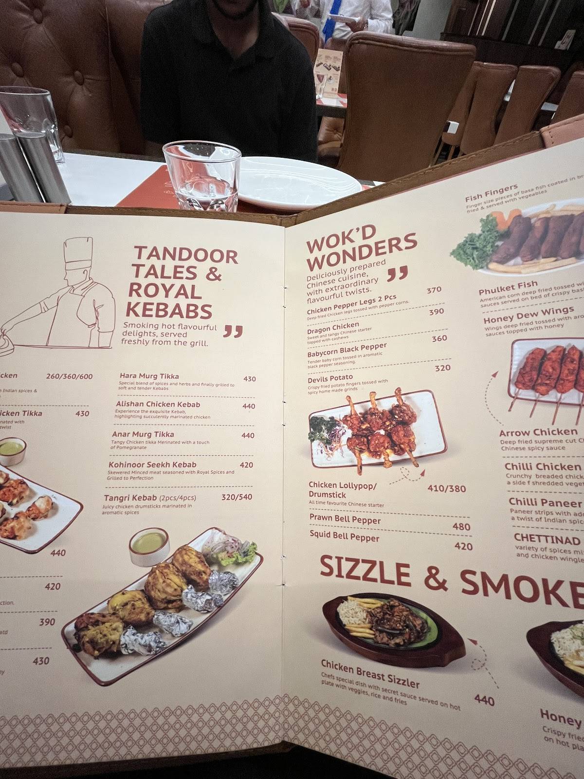 Copper Kitchen Restaurant menu