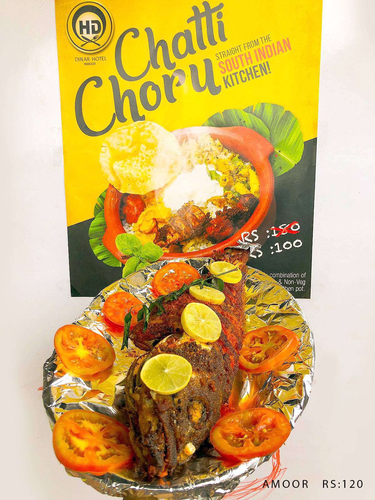 Dinar Hotel Manjeri menu