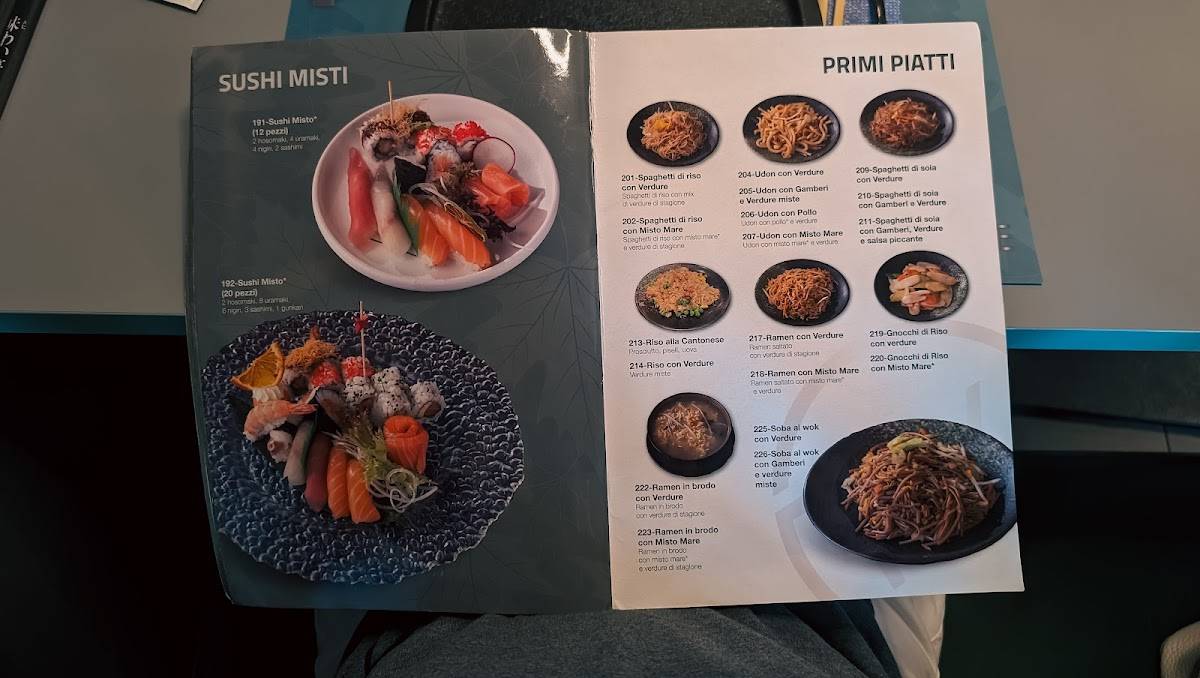 Menu di FY FengYe Asian Fusion 