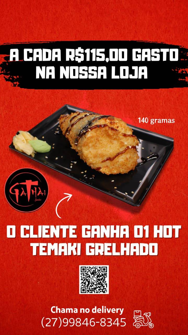 GATHAI SUSHI cardápio